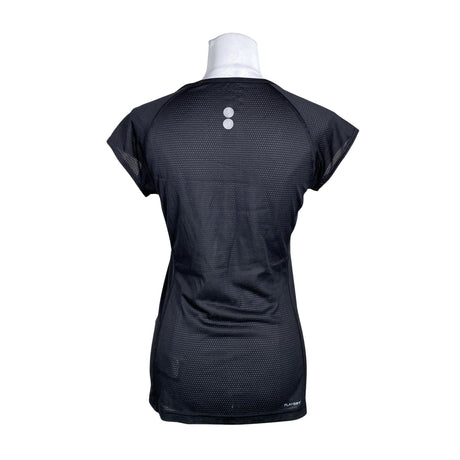 Naisten Reebok - Urheilupaita, lyhyet hihat, koko 36 - Musta (2)