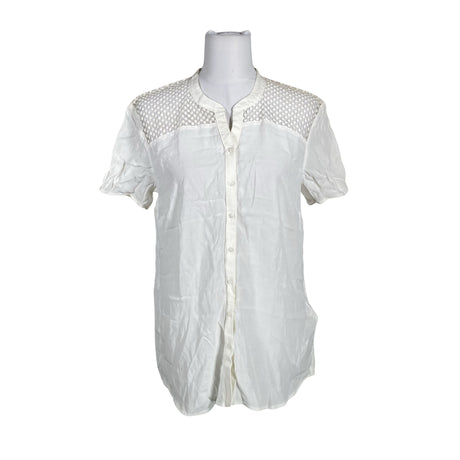 Naisten Gerry Weber - Lyhythihainen pusero, koko 38 - Valkoinen ()