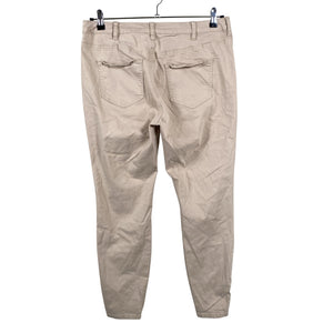 Naisten Zizzi - Kangashousut, koko 44 - Beige (2)