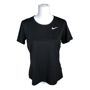 Naisten Nike - Urheilupaita, lyhyet hihat, koko 40 - Musta (1)
