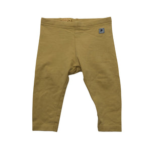 Unisex Polarn O. Pyret - Trikoohousut, koko 62 - 68 - Keltainen (1)