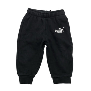 Unisex Puma - Collegehousut, koko 68 - 74 - Musta (1)