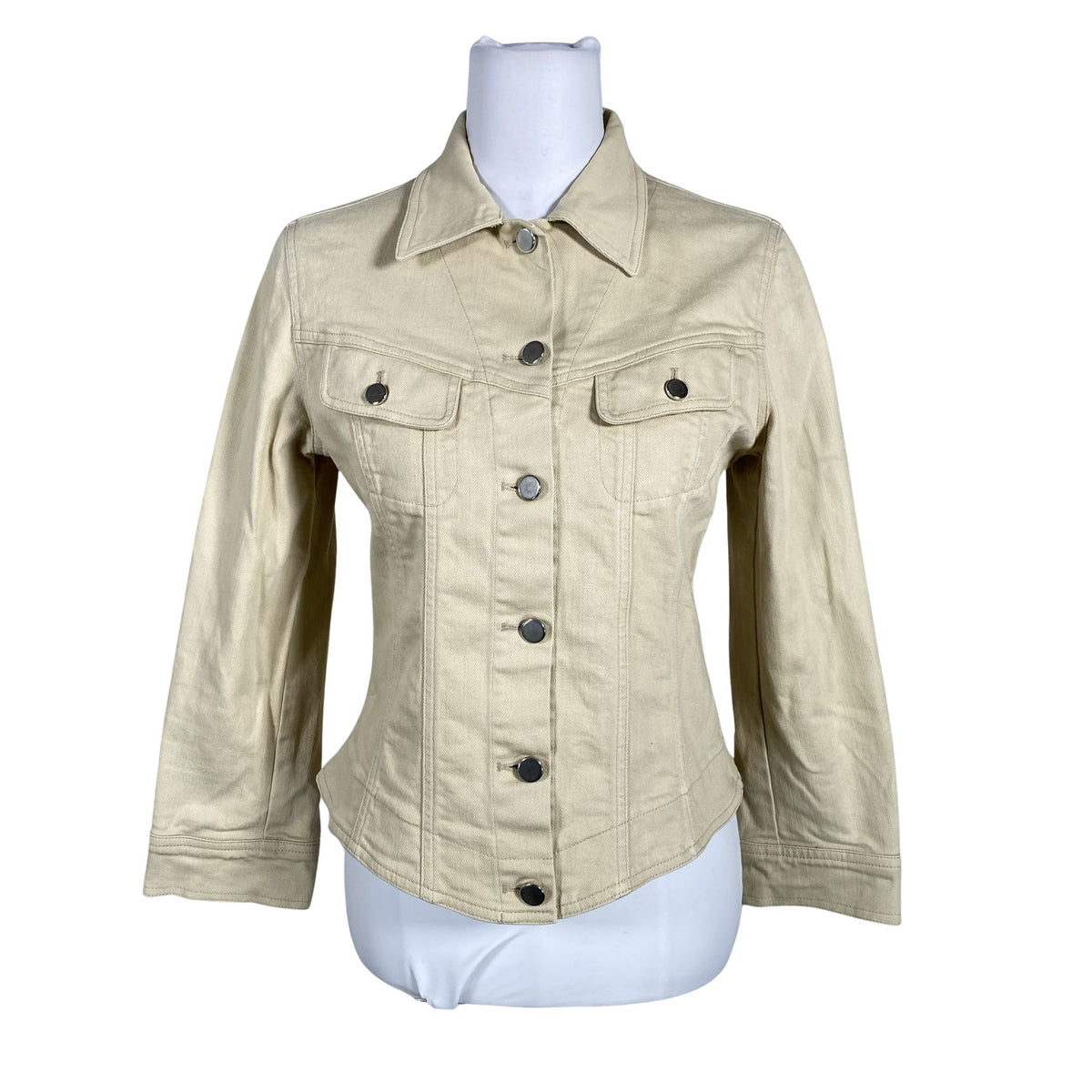 Naisten Andiata - Farkkutakki, koko 38 - Beige (1)