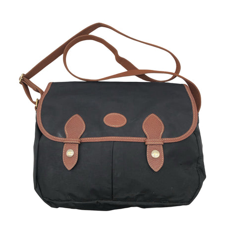 Naisten Longchamp - Olkalaukku, koko Midi - Musta ()