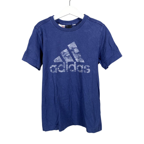 Unisex Adidas - T-paita, koko 122 - 128 - Sininen ()