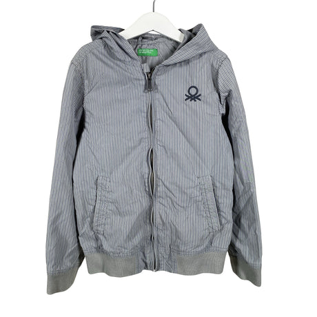 Tyttöjen Benetton - Ulkoilutakki, koko 122 - 128 - Harmaa ()