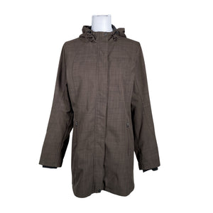 Naisten Icepeak - Softshell-takki, koko 40 - Ruskea (1)