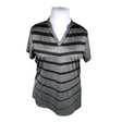 Naisten Backtee - Urheilupaita, lyhyet hihat, koko 44 - Harmaa ()