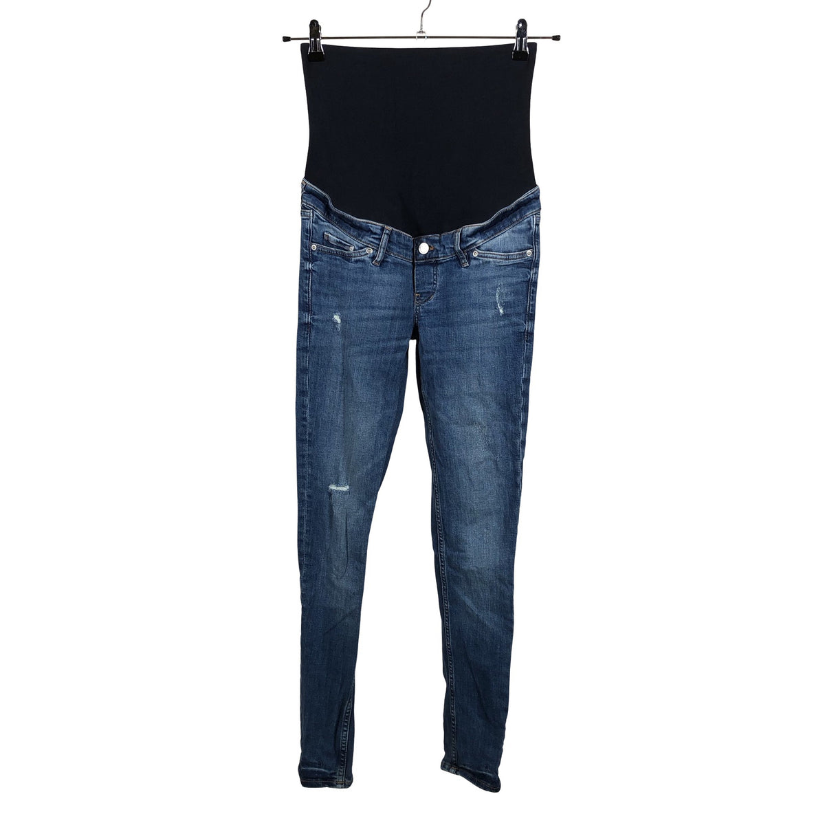 Naisten H&M Mama - Farkut, koko 36 - Sininen (1)