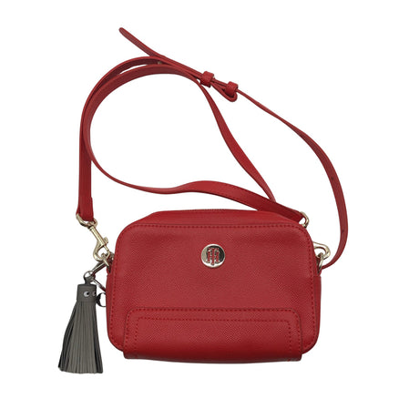 Naisten Tommy Hilfiger - Olkalaukku, koko Mini - Punainen ()
