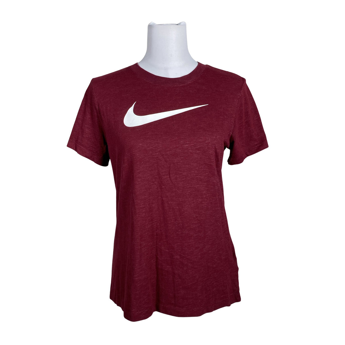 Naisten Nike - T-paita, koko 38 - Viininpunainen (1)