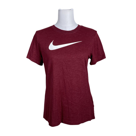Naisten Nike - T-paita, koko 38 - Viininpunainen ()
