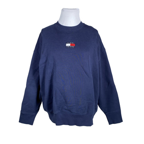 Naisten Tommy Jeans (Tommy Hilfiger) - Collegepaita, koko 42 - Sininen ()