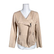 Naisten Free Quent - Collegejakku, koko 38 - Beige ()