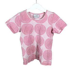 Tyttöjen Marimekko - T-paita, koko 86 - 92 - Vaaleanpunainen (1)