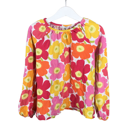 Tyttöjen Marimekko - Trikoopaita, koko 86 - 92 - Pinkki ()