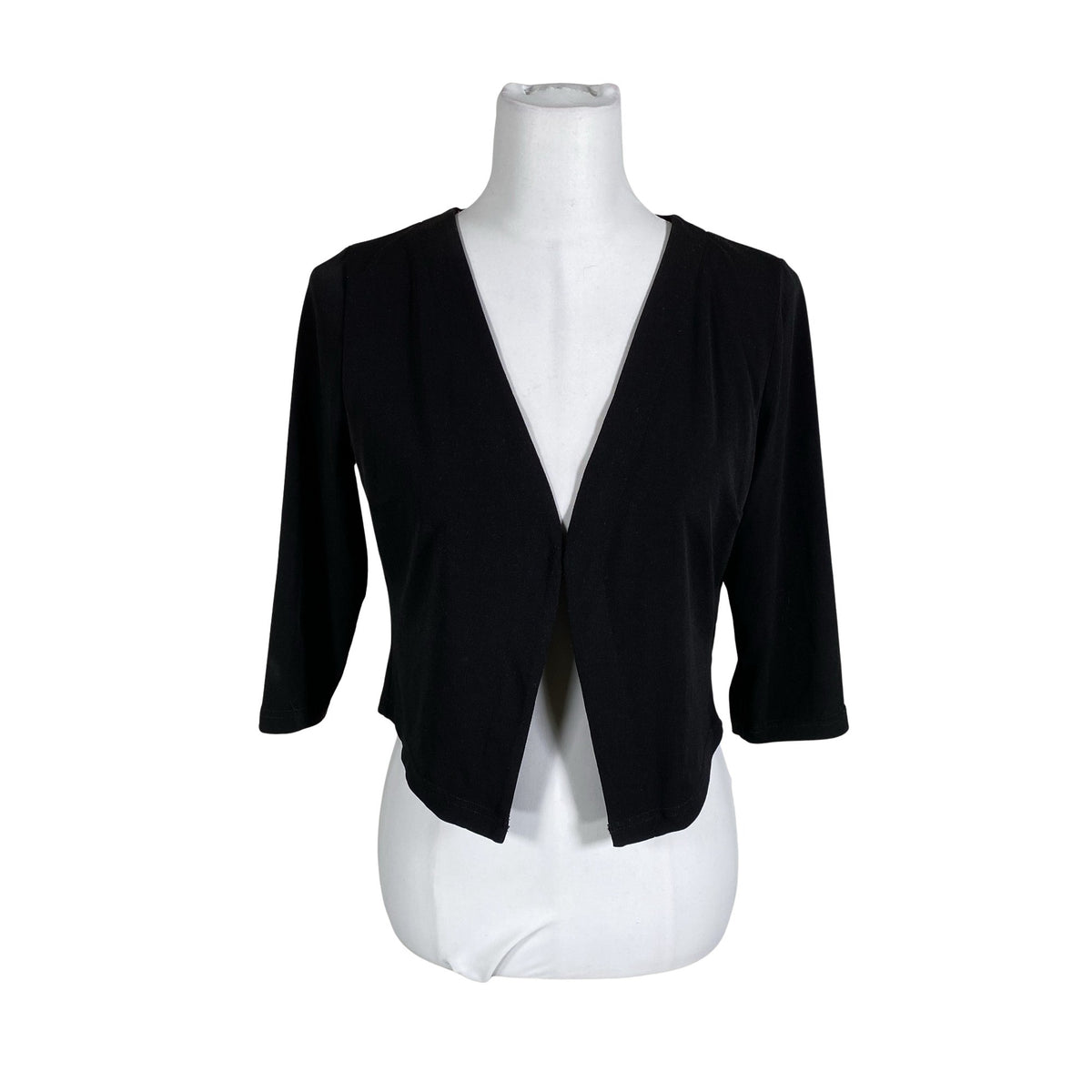 Naisten Trendy Line - Trikoobolero, koko 38 - Musta (1)
