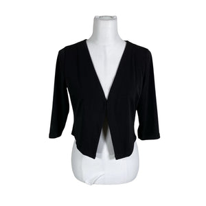 Naisten Trendy Line - Trikoobolero, koko 38 - Musta (1)
