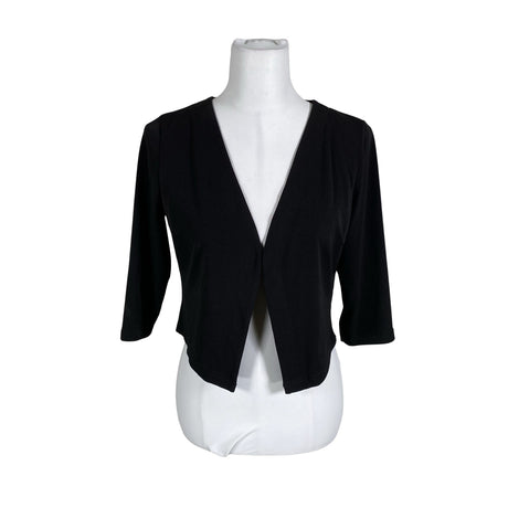 Naisten Trendy Line - Trikoobolero, koko 38 - Musta ()