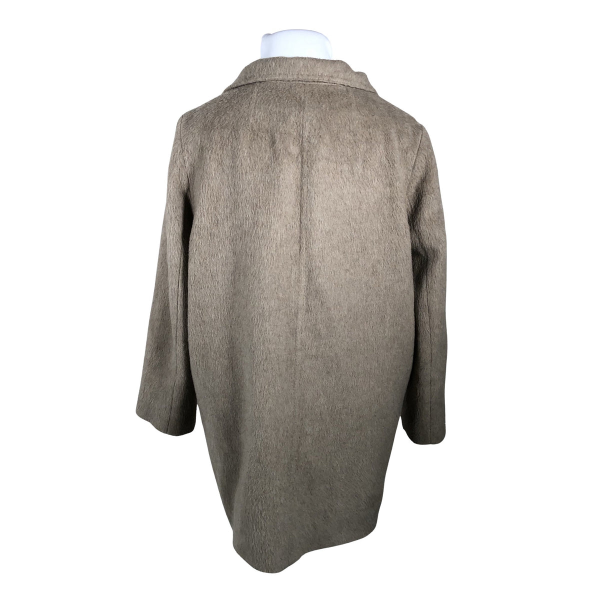 Naisten Manuela Conti - Villakangastakki, koko 46 - Beige (2)
