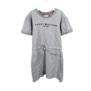 Tyttöjen Tommy Hilfiger - Collegemekko, koko 158 - 164 - Harmaa (1)