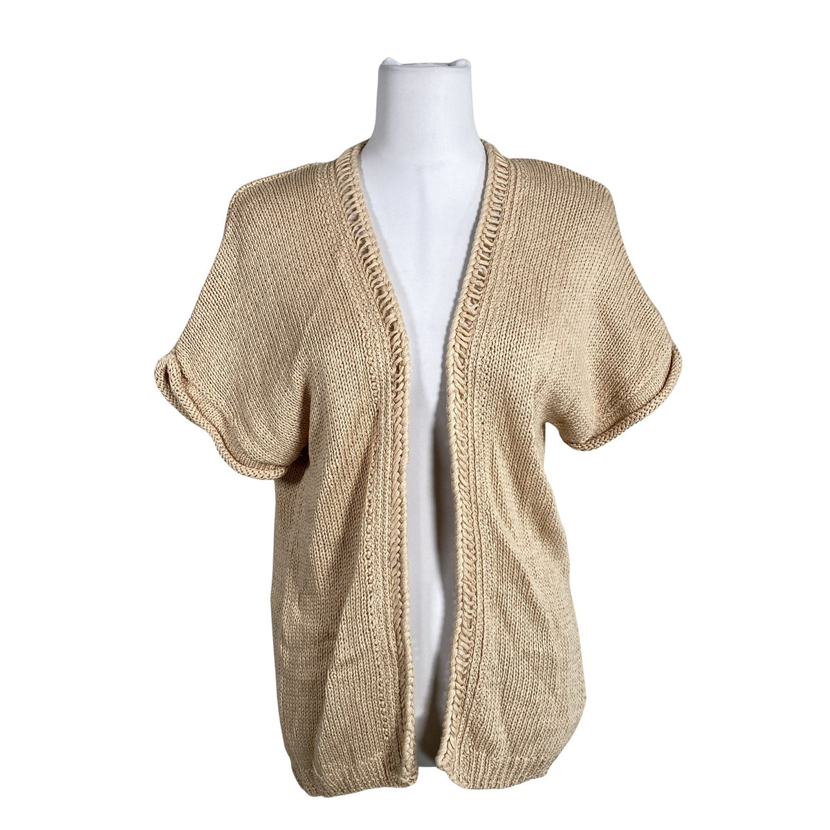 Naisten Noa Noa - Neuletakki, koko 38 - Beige (1)