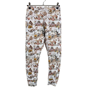 Unisex Gugguu - Collegehousut, koko 122 - 128 - Valkoinen (1)