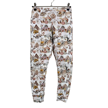 Unisex Gugguu - Collegehousut, koko 122 - 128 - Valkoinen ()