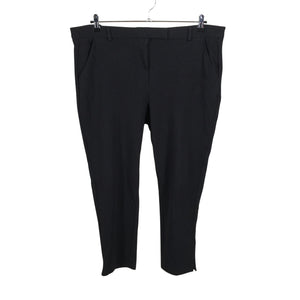 Naisten Marks&Spencer - Suorat housut, koko 48 - Musta (1)