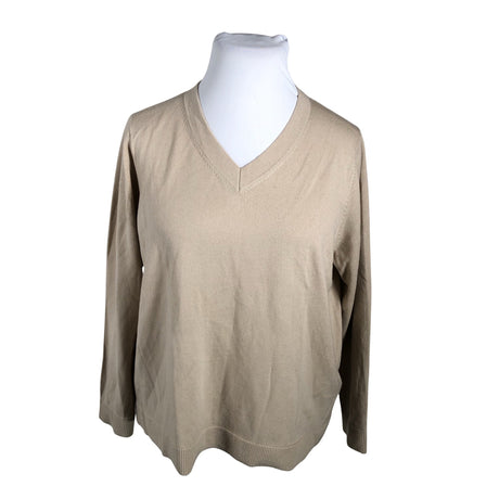 Naisten Essentials by Stockmann - Neulepaita, koko 44 - Beige ()