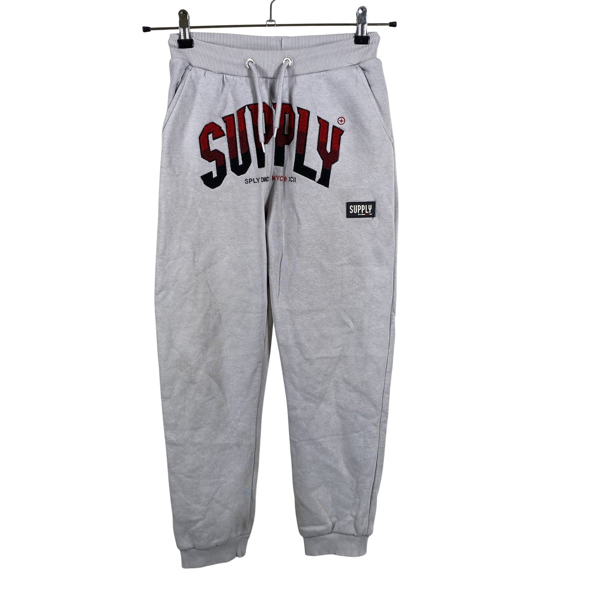 Unisex Supply & Demand - Collegehousut, koko 152 - 158 - Harmaa (1)