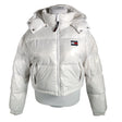Naisten Tommy Jeans (Tommy Hilfiger) - Untuvatakki, koko 42 - Valkoinen ()