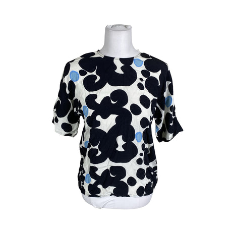 Naisten Marimekko - Lyhythihainen pusero, koko 36 - Sininen ()