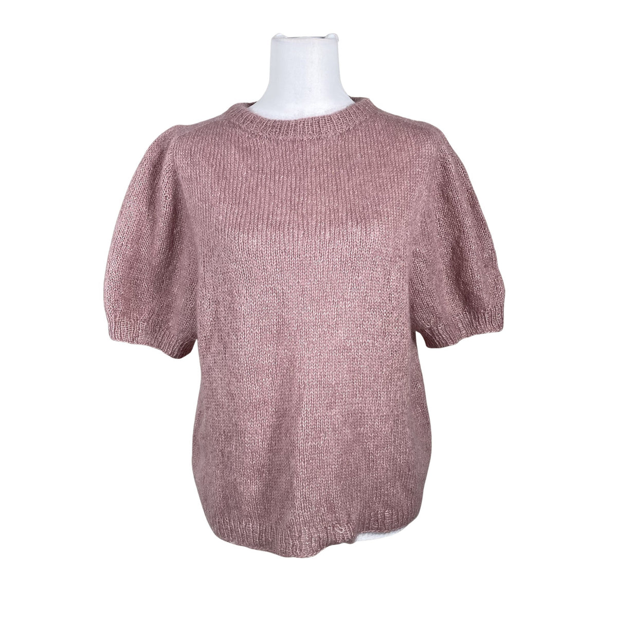 Naisten Handmade - Neulepaita, koko 38 - Vaaleanpunainen (1)
