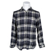 Miesten Uniqlo - Flanellipaita, koko M - Harmaa ()