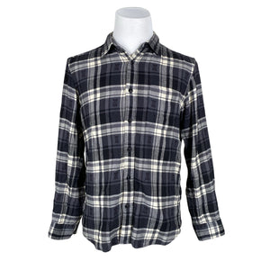 Miesten Uniqlo - Flanellipaita, koko M - Harmaa (1)