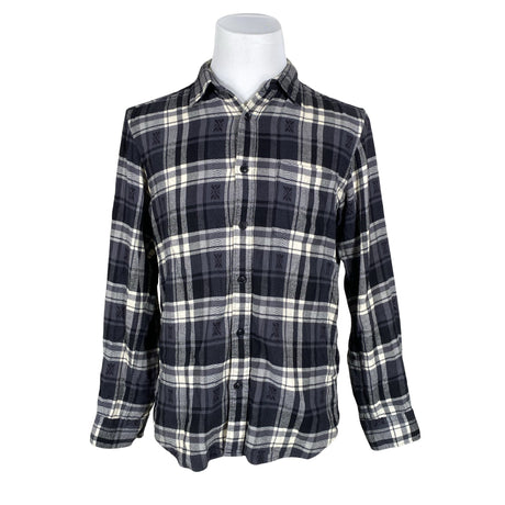 Miesten Uniqlo - Flanellipaita, koko M - Harmaa ()