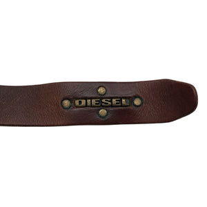 Unisex Diesel - Nahkavyö, koko Ei kokoa - Ruskea (2)