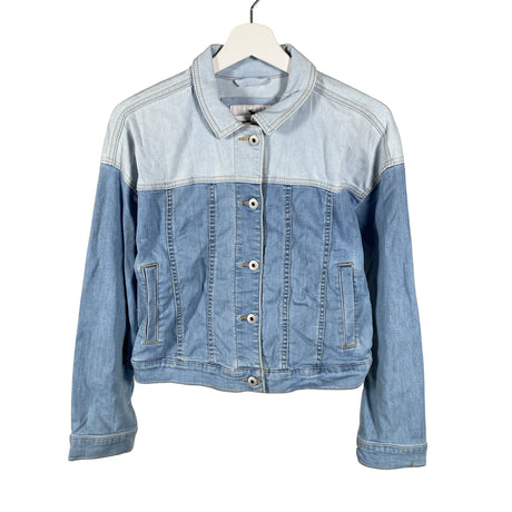 Tyttöjen Abercrombie&Fitch - Farkkutakki, koko 158 - 164 - Vaaleansininen ()