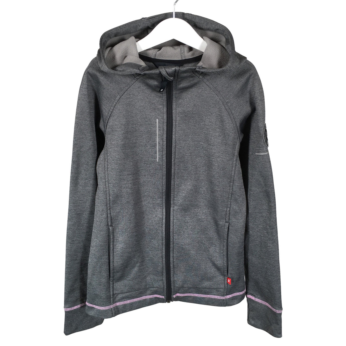 Unisex Reima - Fleecetakki, koko 140 - 146 - Harmaa (1)