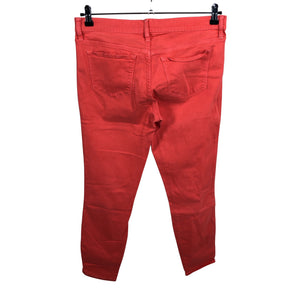 Naisten J.Crew - Kangashousut, koko W31 - Punainen (2)