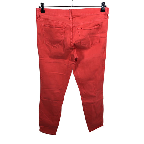 Naisten J.Crew - Kangashousut, koko W31 - Punainen (2)