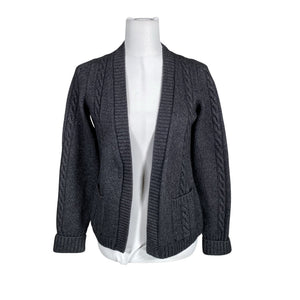 Naisten Massimo Dutti - Neuletakki, koko 38 - Harmaa (1)