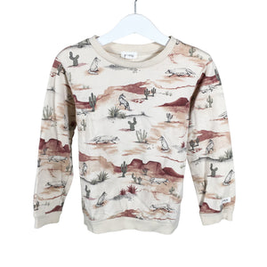 Unisex Newbie - Collegepaita, koko 98 - 104 - Beige (1)