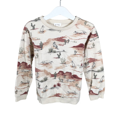 Unisex Newbie - Collegepaita, koko 98 - 104 - Beige ()