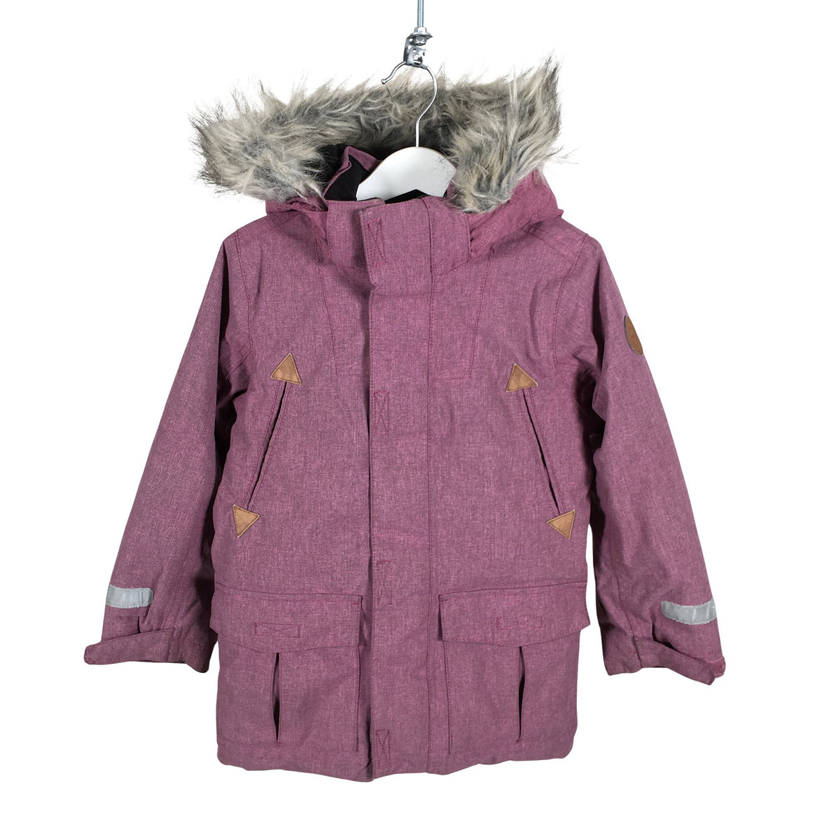Tyttöjen Polarn O. Pyret - Toppatakki, koko 110 - 116 - Violetti (1)