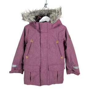 Tyttöjen Polarn O. Pyret - Toppatakki, koko 110 - 116 - Violetti (1)