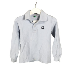 Unisex Benetton - Pikeepaita, koko 92 - 98 - Vaaleansininen (1)