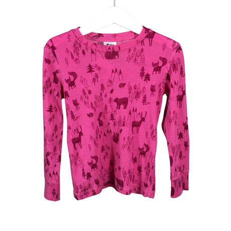 Tyttöjen FIX by Lindex - Kerrastopaita, koko 110 - 116 - Pinkki ()