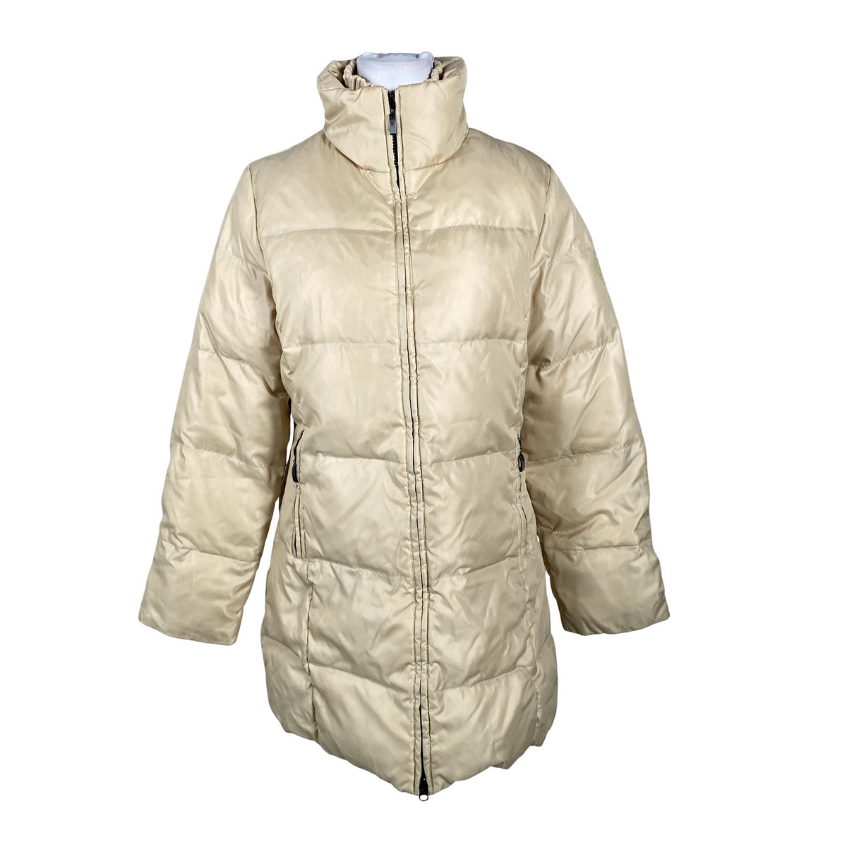 Naisten J.A.P - Untuvatakki, koko 38 - Beige (1)